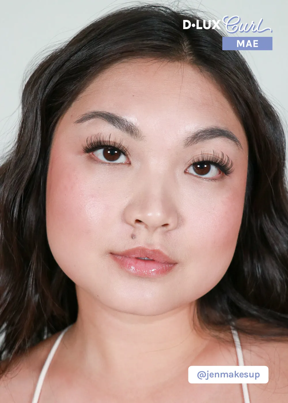 D-LUX Curl Premium Faux Mink Lashes - Mae