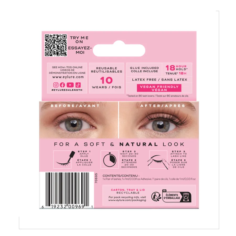 Eylure 3/4 Length 030 Eyelashes