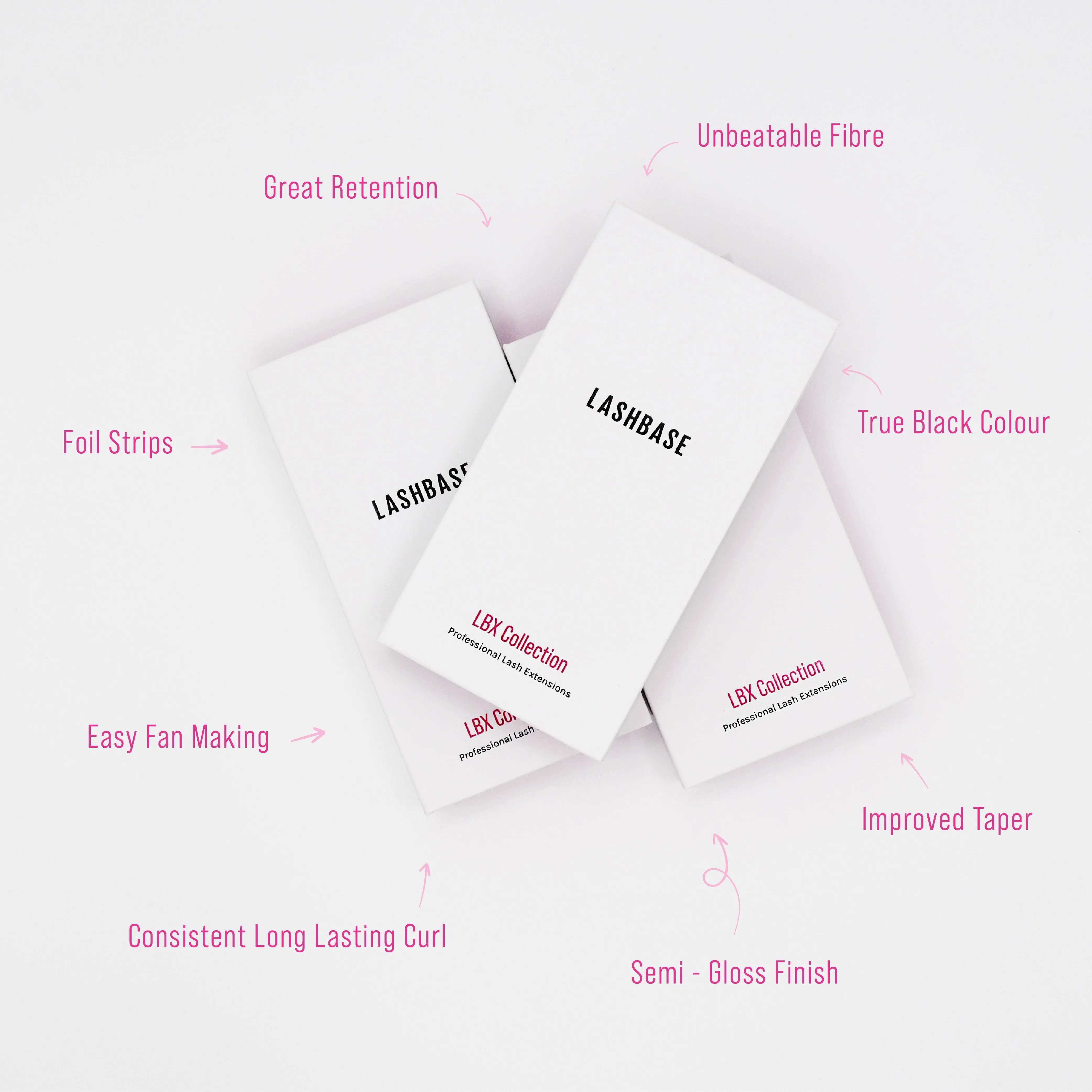 LBX Collection Mega Volume Lashes 0.03mm
